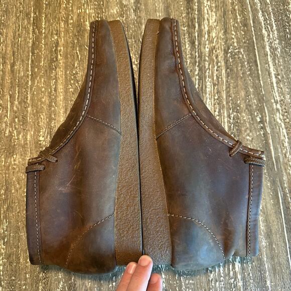 Collection by Clark’s Leather Wallaby Shoes Chukka Boots Brown Men’s Size 12 main image 9